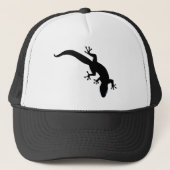 GECKO White Outline Trucker Pet (Voorkant)