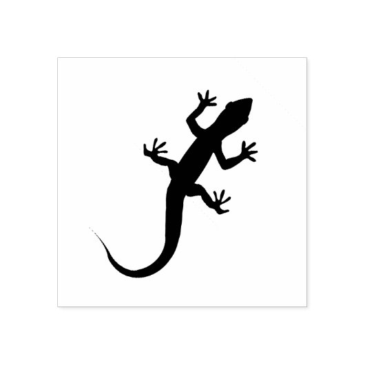 Gecko Wildlife Rubberstempel (Afrduk)
