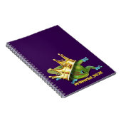 Gecko with crown—Proverbs Notitieboek (Rechterzijde)