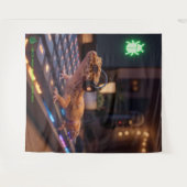 GeckoDev // Cyberpunk Programmeur Immersieve Wand  Wandkleed (Voorkant (horizontaal))