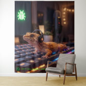 GeckoDev // Cyberpunk Programmeur Immersieve Wand  Wandkleed (In situ)
