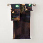 GeckoDev // Gepersonaliseerde Cyberpunk Programmeu Bad Handdoek (Insitu)