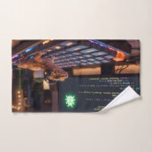 GeckoDev // Gepersonaliseerde Cyberpunk Programmeu Bad Handdoek (Handdoek)