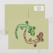 Geckoland Briefkaart (Voorkant / Achterkant)
