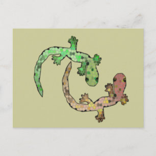 Geckoland Briefkaart