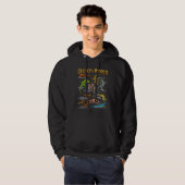 Geckos Animals of the World Crested Leopard Gecko Hoodie (Voorkant volledig)