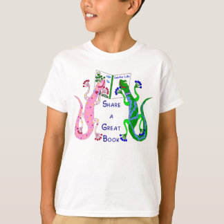 Geckos Deel een geweldig boek T-shirt