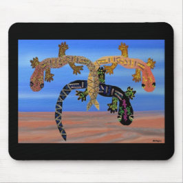 Geckos in de Valley of Fire Muismat