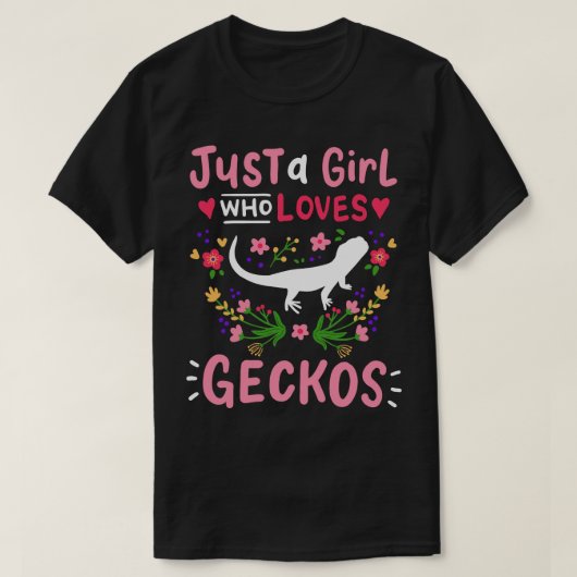 Geckos Lizard Gecko Lover T-shirt (Design voorkant)