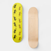 Geckos op skateboard (Voorkant)