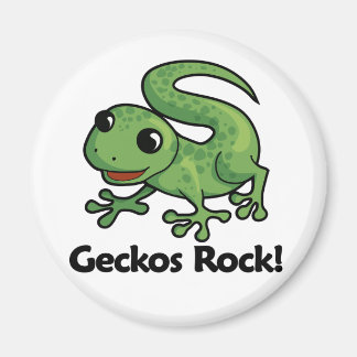 Geckos Rock! Magneet