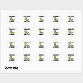 Geckos Rock Ronde Sticker (Vel)