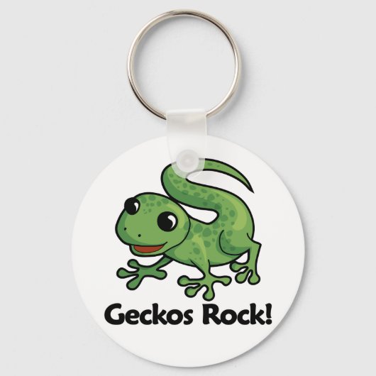 Geckos Rock! Sleutelhanger (Voorkant)