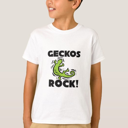 Geckos Rock T-shirt (Voorkant)