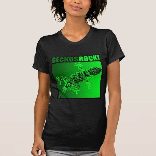 Geckos Rock! T-shirt (Voorkant)