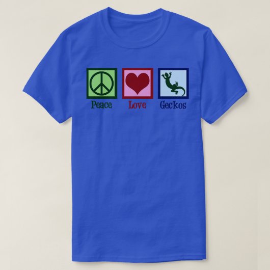Geckos T-shirt (Design voorkant)