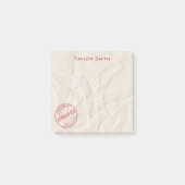 Geclassificeerd stempel Post-IT Notes (Voorkant)