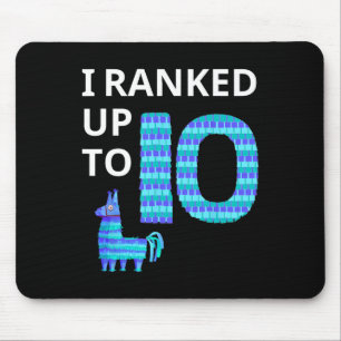 Geclassificeerd tot 10 verjaardag videospel Llama  Muismat