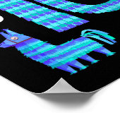 Geclassificeerd tot 10 verjaardag videospel Llama  Poster (Hoek)