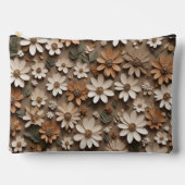 Geclusterde 3d bloemen in een minimalistische stij etui (Voorkant)