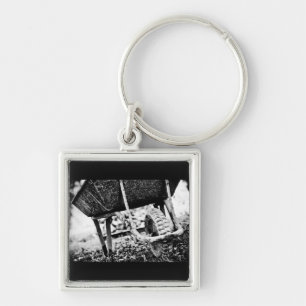 gecoate drager sleutelhanger