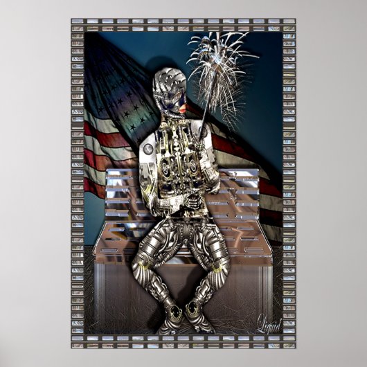 Gecodeerd 4 Vrijheid (Poster) Poster (Voorkant)