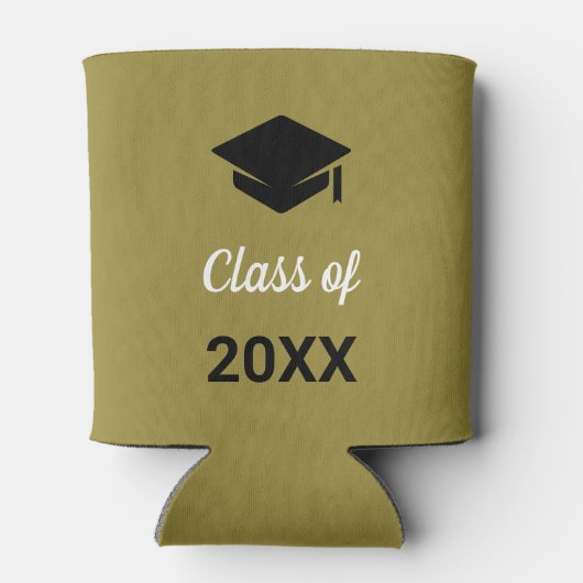 Gecodeerd Afstudeerder in de categorie van elk jaa Blikjeskoeler (Achterkant)