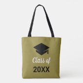 Gecodeerd Afstudeerder in de categorie van elk jaa Tote Bag (Achterkant)