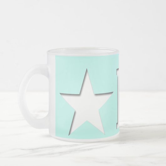 gecodeerd bericht? Mok van voorgekookte glas (Links)