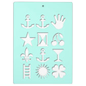 gecodeerd bericht? Summer Clipboard Klembord (Achterkant)