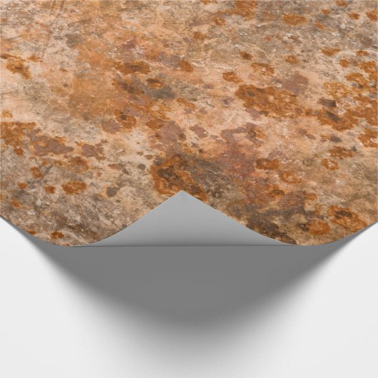 Gecodeerd metaalwrapppapier cadeaupapier (Hoek)