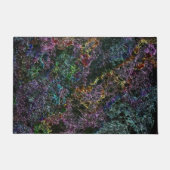 Gecodeerd of vernietigd donkerkleurig sponsdoormat deurmat (Voorkant)