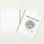 Gecodeerd om Codon Wheel Biology Humor te starten  Planner (Display)