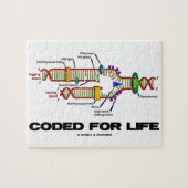 Gecodeerd voor DNA-replicatie in het leven Molecul Legpuzzel (Horizontaal)