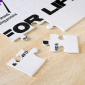 Gecodeerd voor DNA-replicatie in het leven Molecul Legpuzzel (Zijkant)