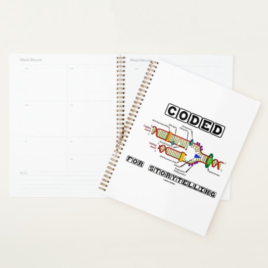 Gecodeerd voor DNA-replicatie met verhalen Planner (Display)
