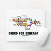 Gecodeerd voor genealogie (DNA-replicatie) Muismat (Met muis)