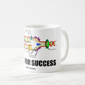 Gecodeerd voor succes (DNA-replicatie) Koffiemok (Voorkant rechts)