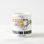 Gecodeerd voor succes (DNA-replicatie) Koffiemok (Center)