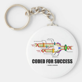Gecodeerd voor succes (DNA-replicatie) Sleutelhanger