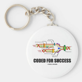 Gecodeerd voor succes (DNA-replicatie) Sleutelhanger