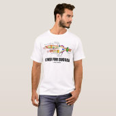 Gecodeerd voor succes (DNA-replicatie) T-shirt (Voorkant volledig)