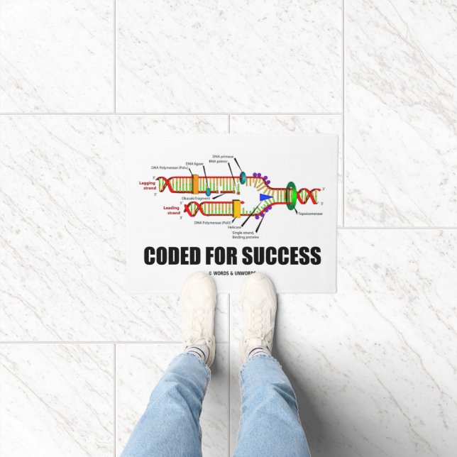 Gecodeerd voor succesvolle DNA-replicatie Deurmat (Binnen)