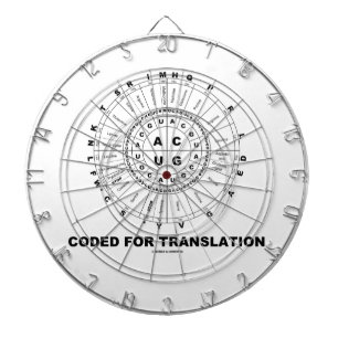 Gecodeerd voor vertaling (RNA Codon Wheel) Dartbord