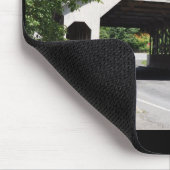 Gecodeerde brug Quechee Gorge, Vermont - Mousepad Muismat (Hoek)