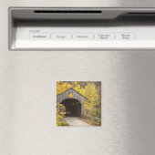 Gecodeerde brug, Vermont, Verenigde Staten 2 Magneet (Insitu (Vaatwasser))