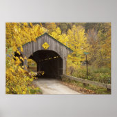 Gecodeerde brug, Vermont, Verenigde Staten 2 Poster (Voorkant)