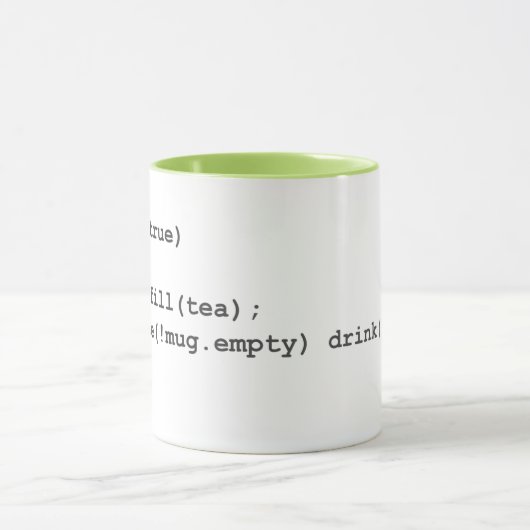 Gecodeerde instructies - thee mok (Midden)