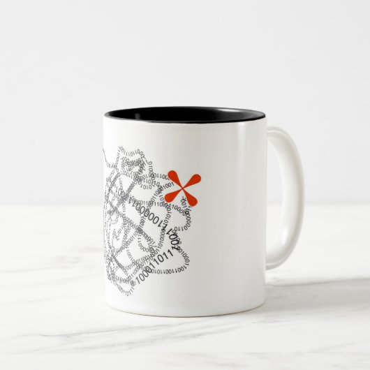 Gecodeerde Mok (Voorkant rechts)