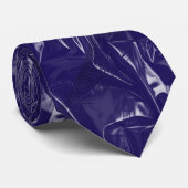Gecodeerde Plastic CPC001A.DBlue BG Stropdas (Opgerold)